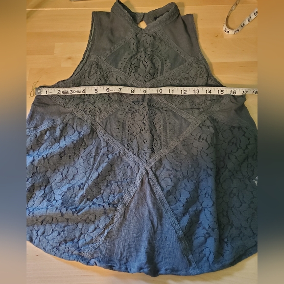 American Eagle Outfitters Green Lace Top - Picture 10 of 14